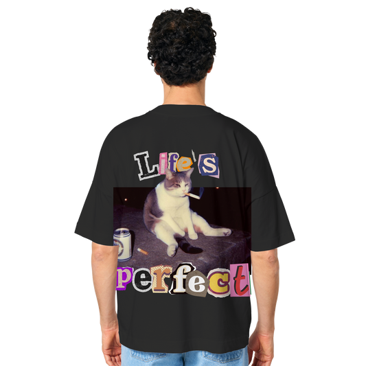 Cat Life s perfect - Organic Oversize Shirt