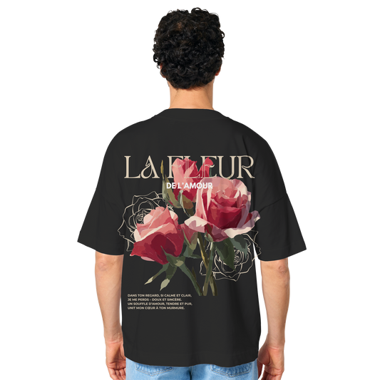 La Fleur de l’amour - Organic Oversize Shirt