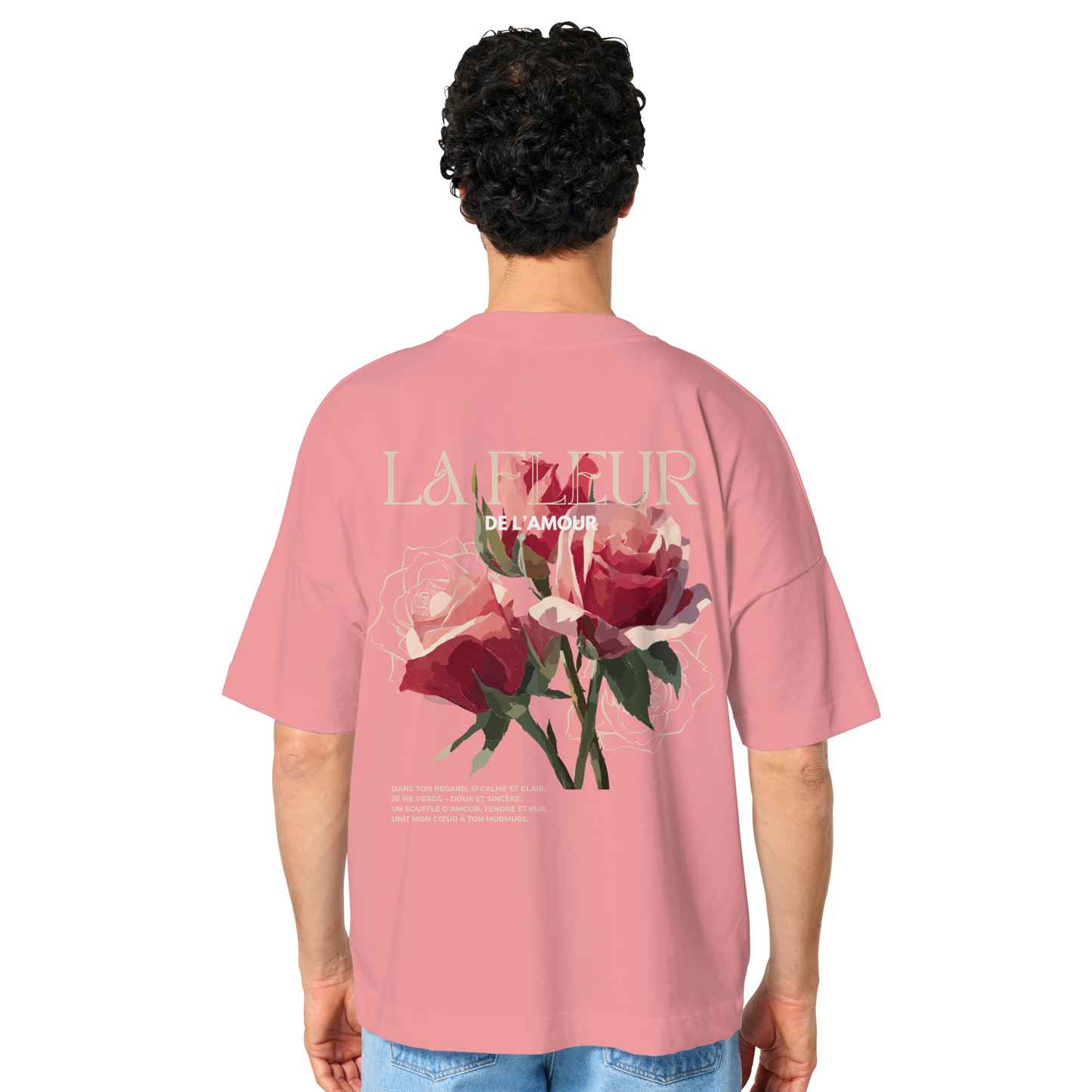 La Fleur de l’amour - Organic Oversize Shirt