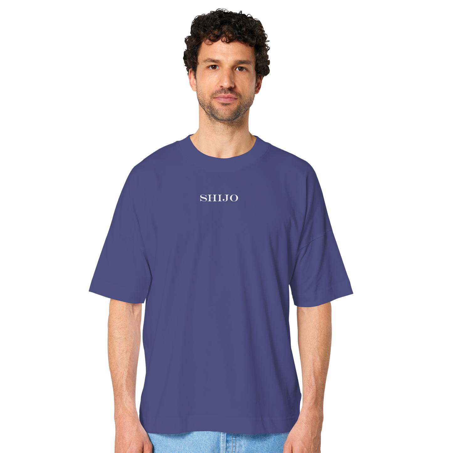 Chrome lila - Organic Oversize Shirt